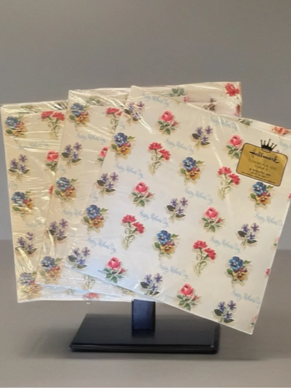1 pk Vintage New OS Hallmark Ambassador 1970’s Floral “Flowers For You” SEALED